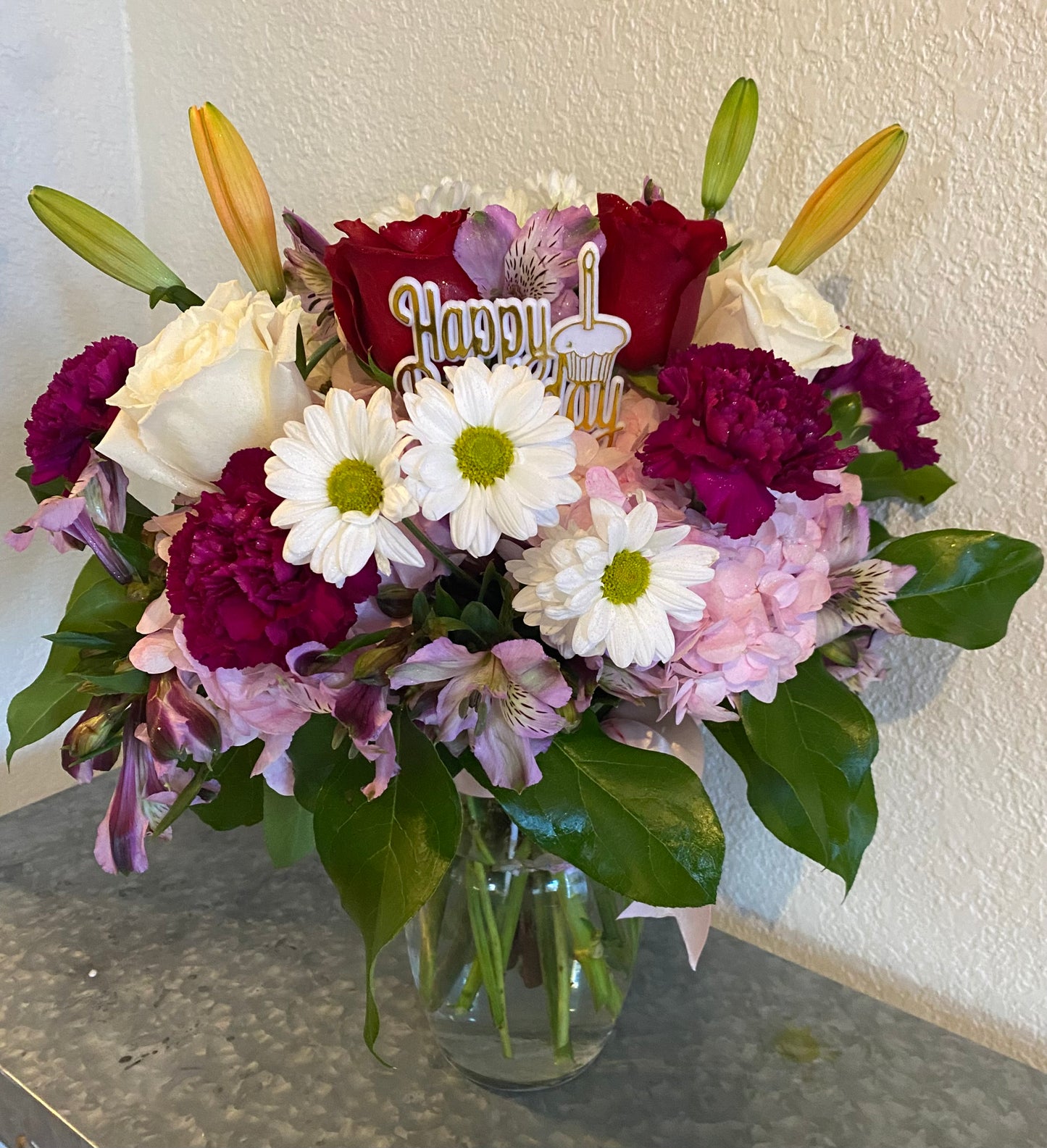 Birthday Flower Arrangement