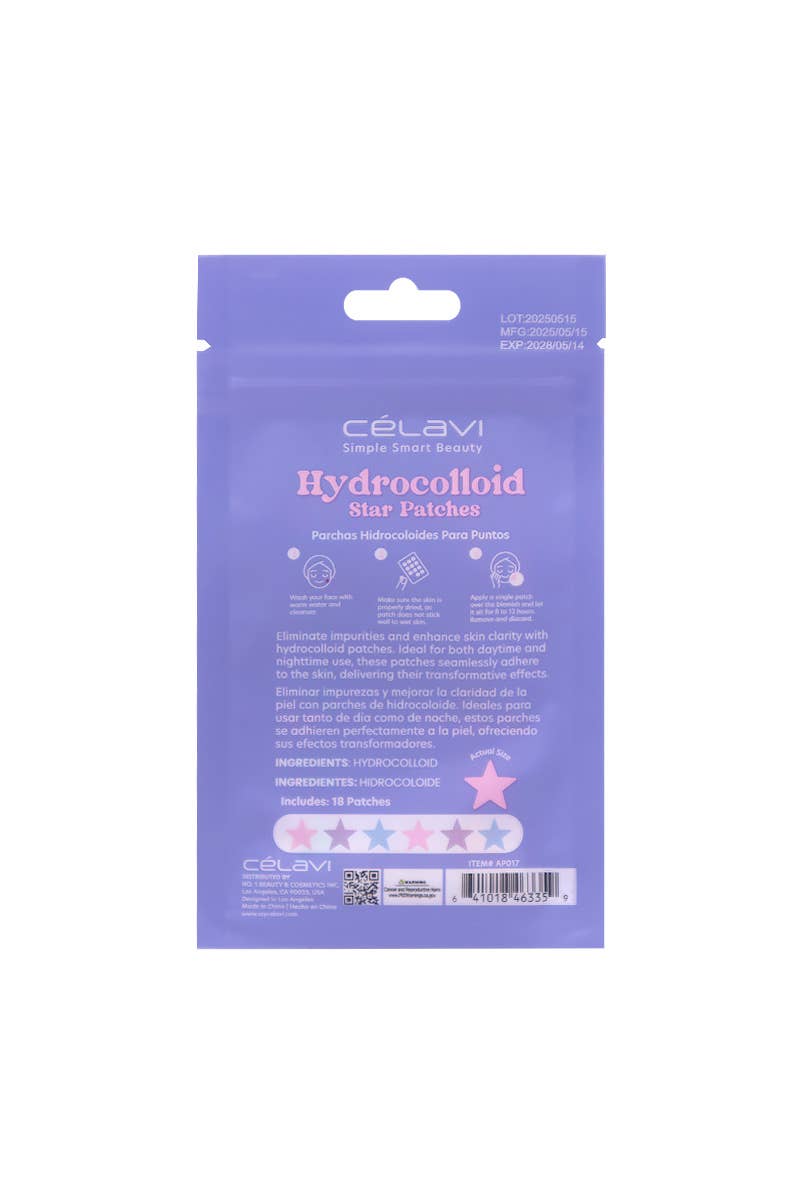 Stars Acne Hydrocolloid Spot Patches
