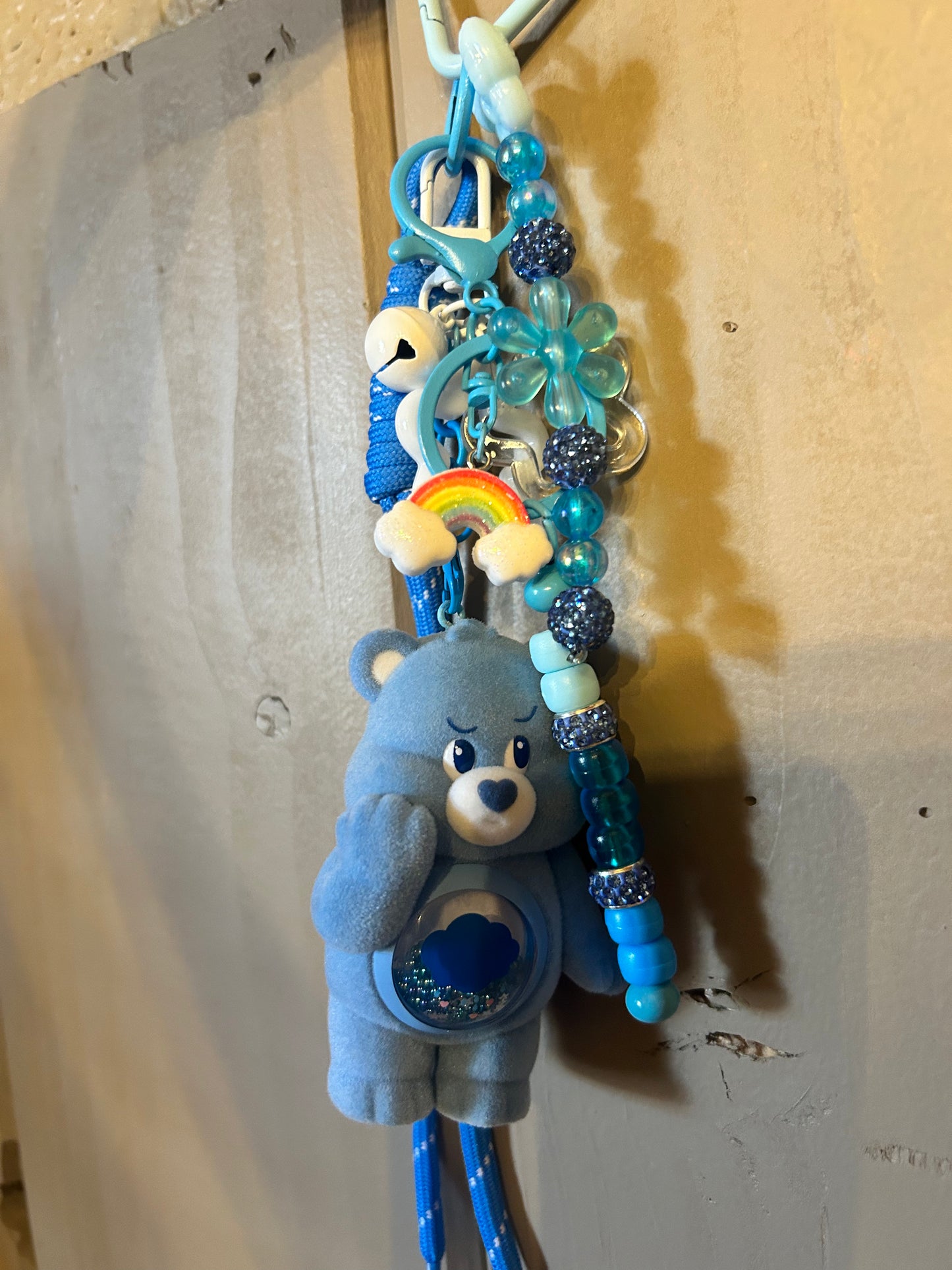 Care Bears Keychain w/Charms