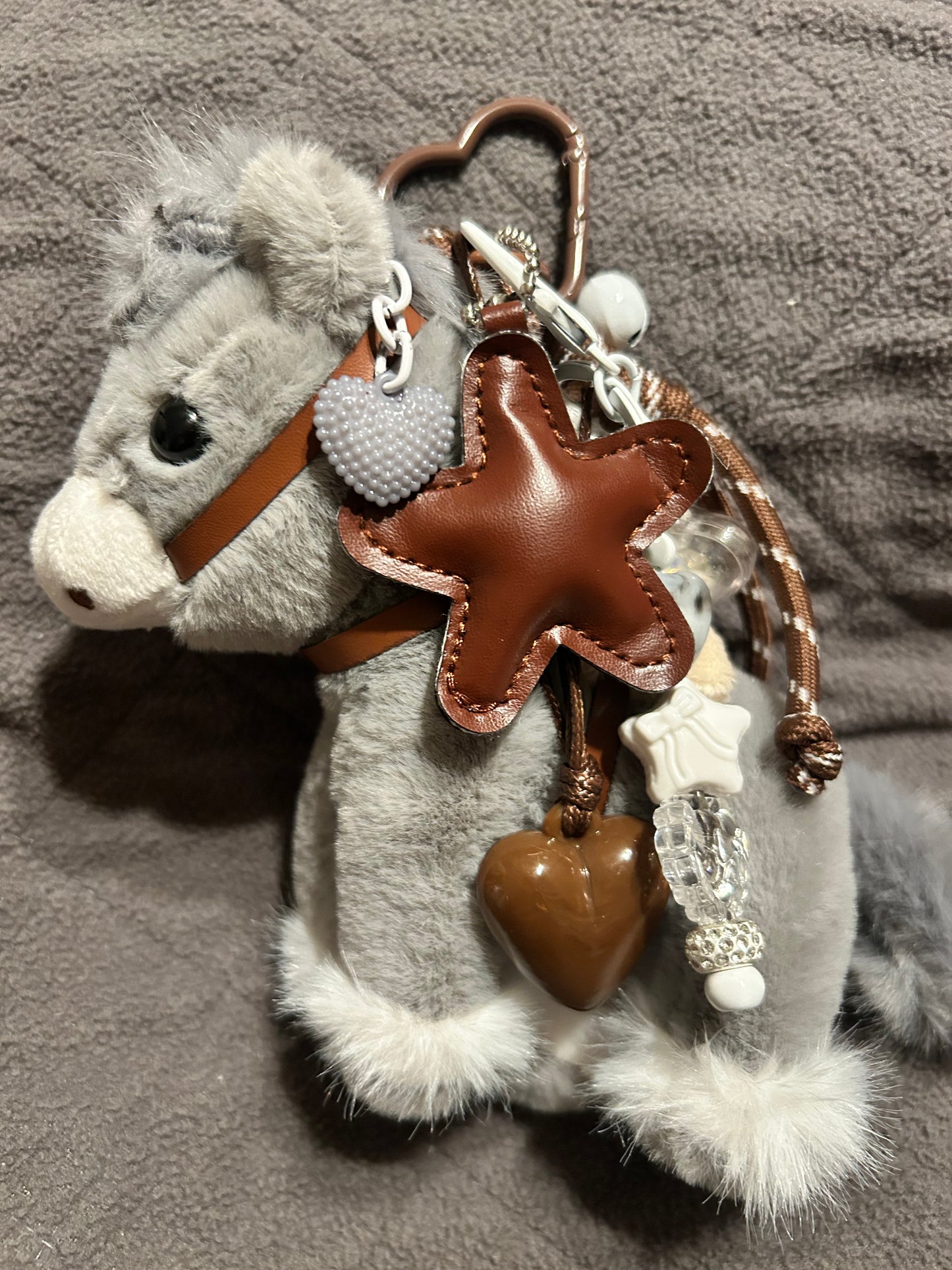Horse Plush Keychain/Charms