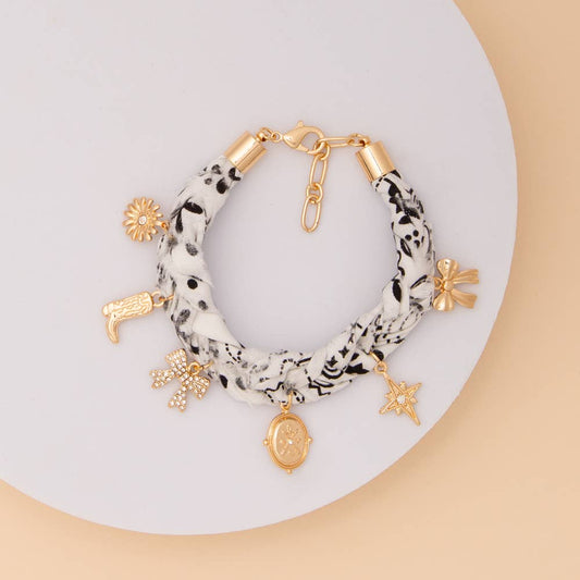 Bandana Western Charm Bracelet