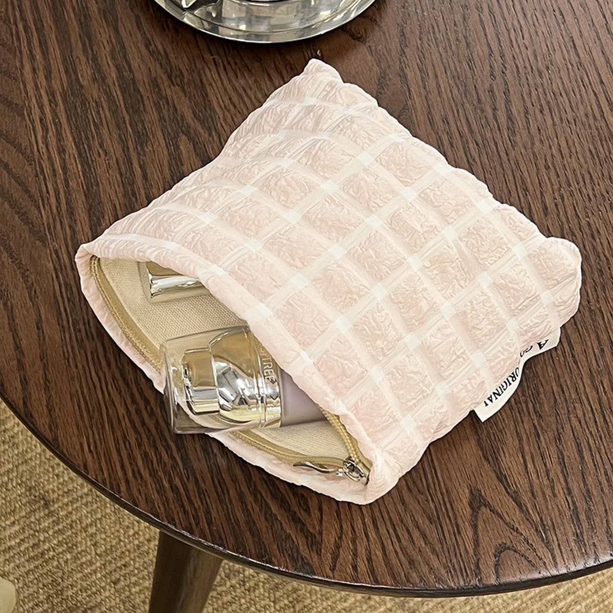 Mini Cloud Cosmetic Bag Square Travel Pouch