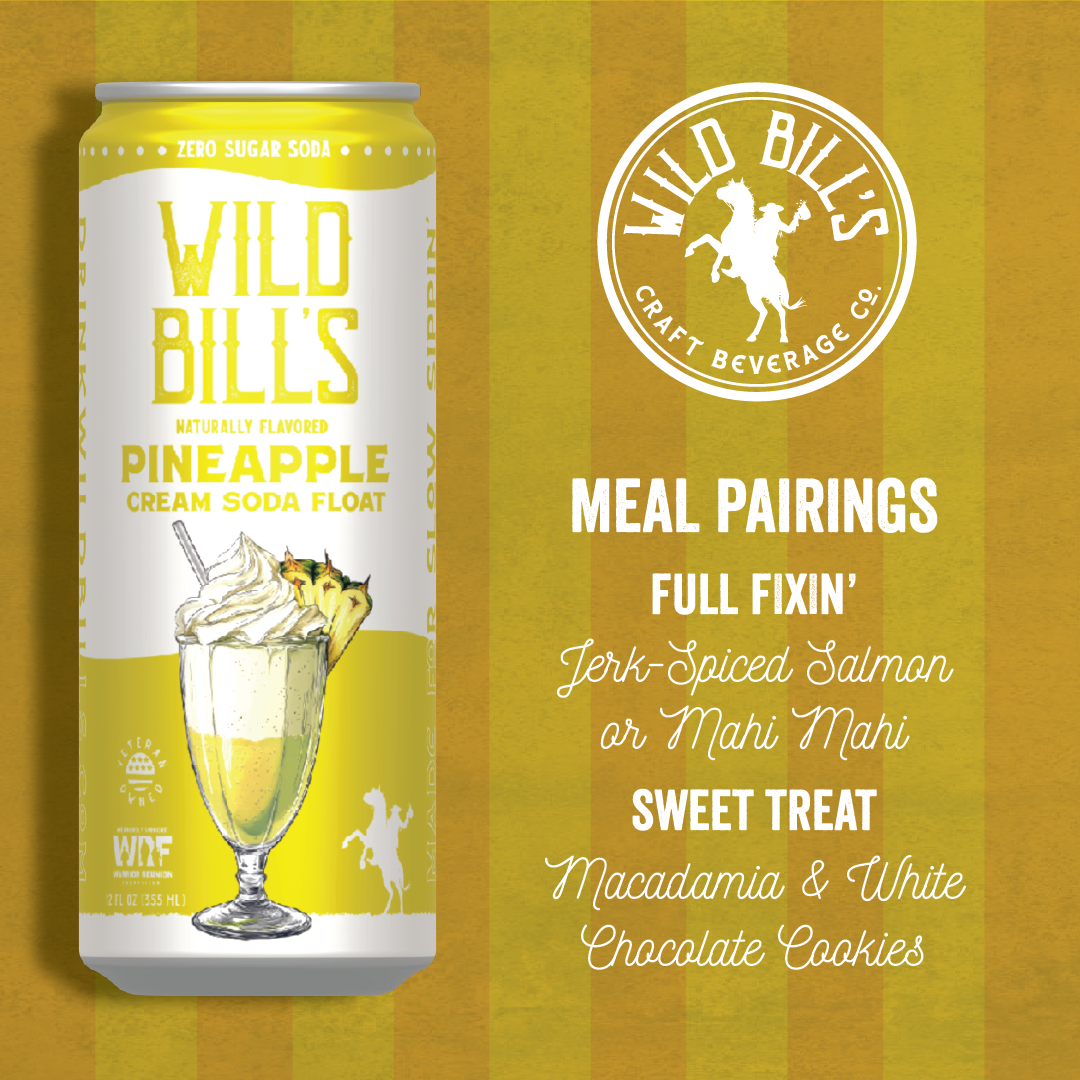 Pineapple: Zero Sugar Soda Can