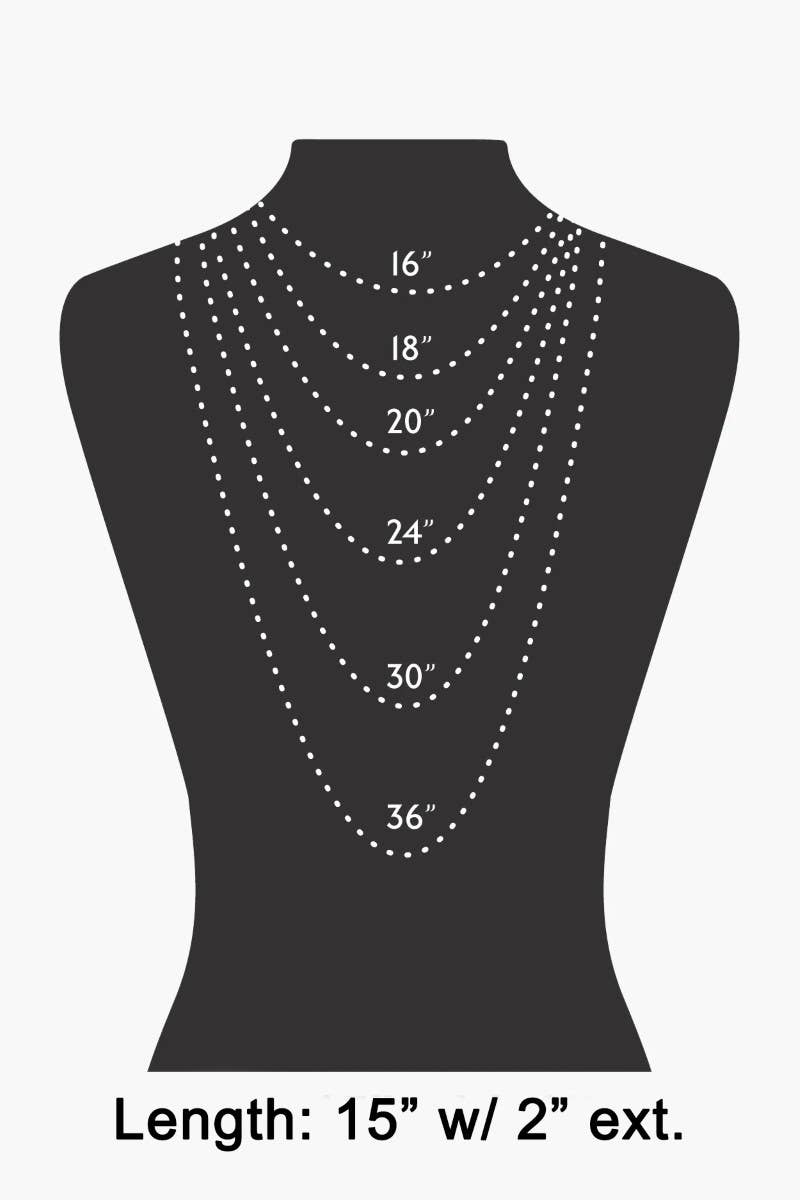 Cz Pave Double Cross Pendant Necklace