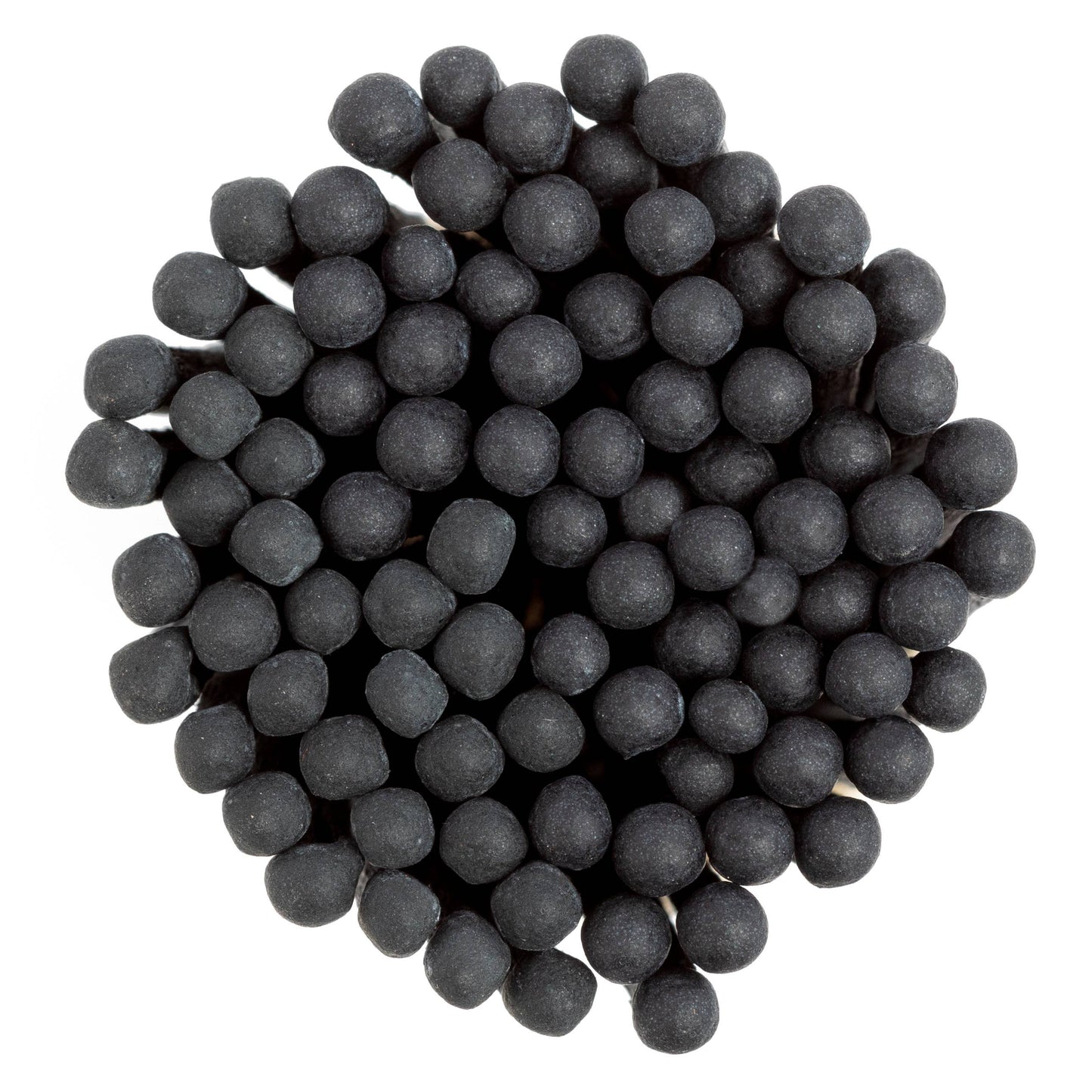 All Black Matches in Small Corked Vial