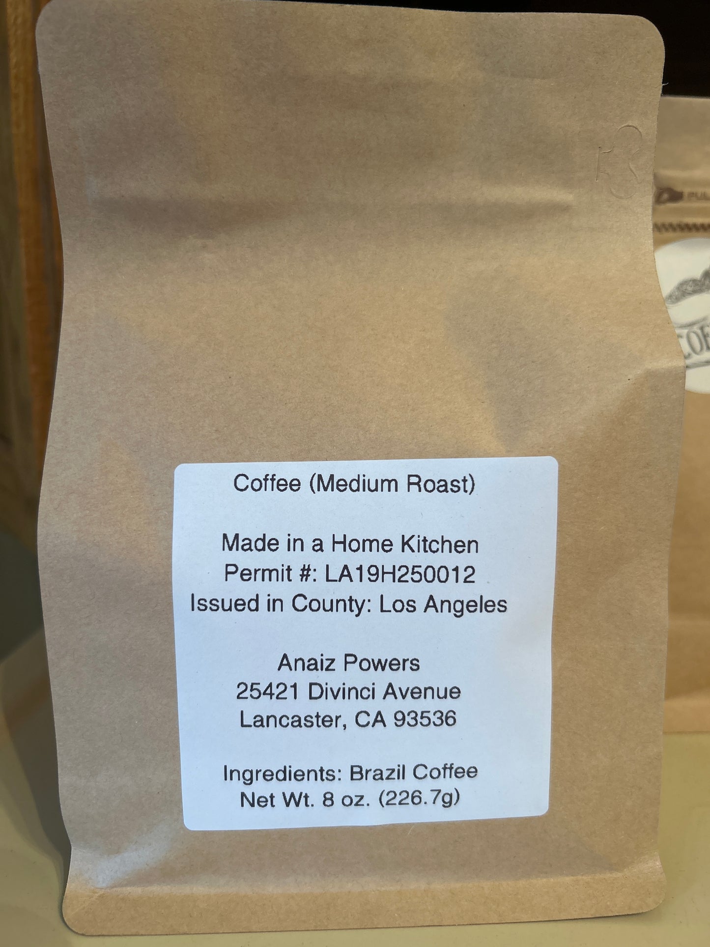 Coffee Beans 8oz