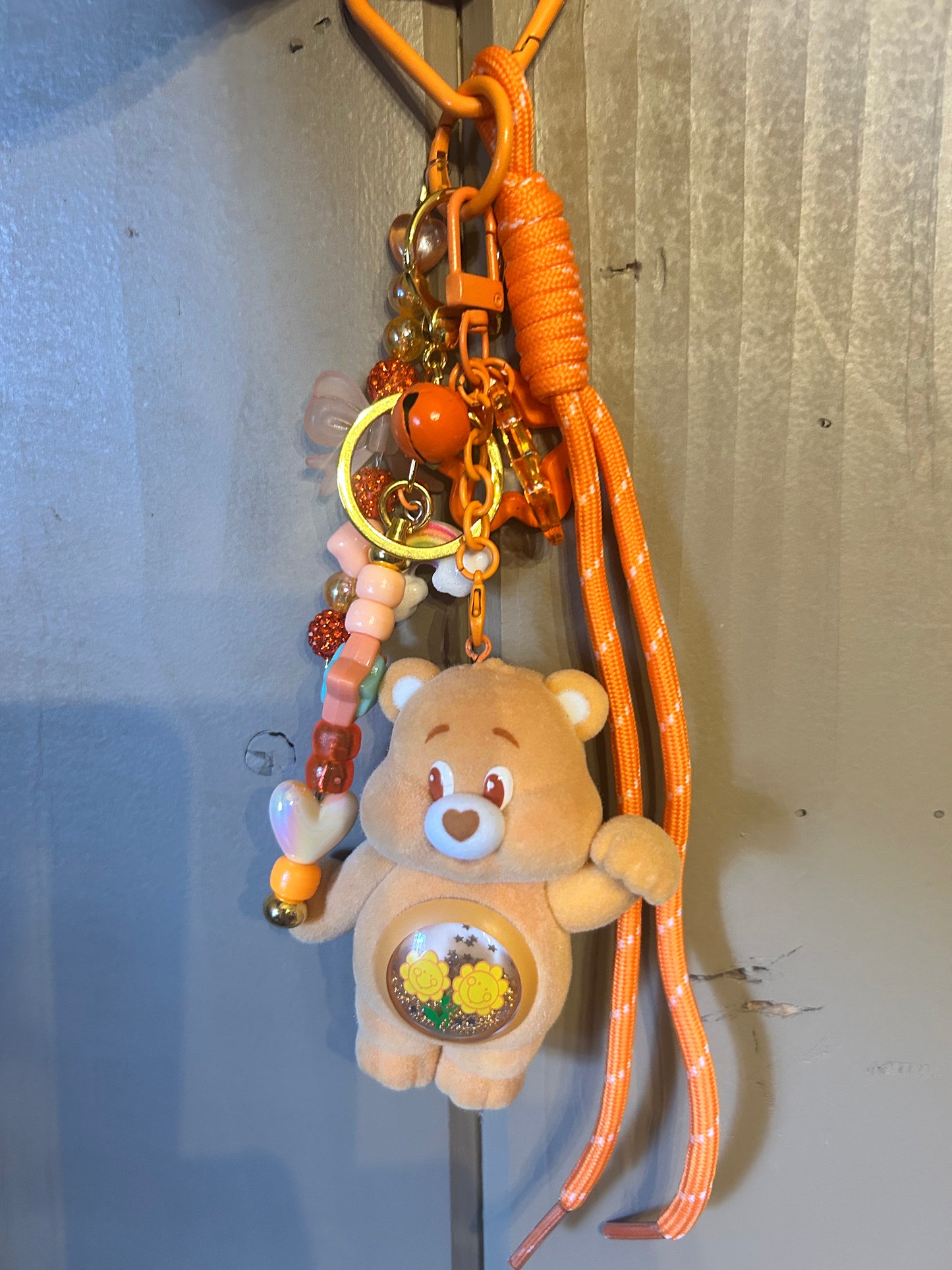 Care Bears Keychain w/Charms