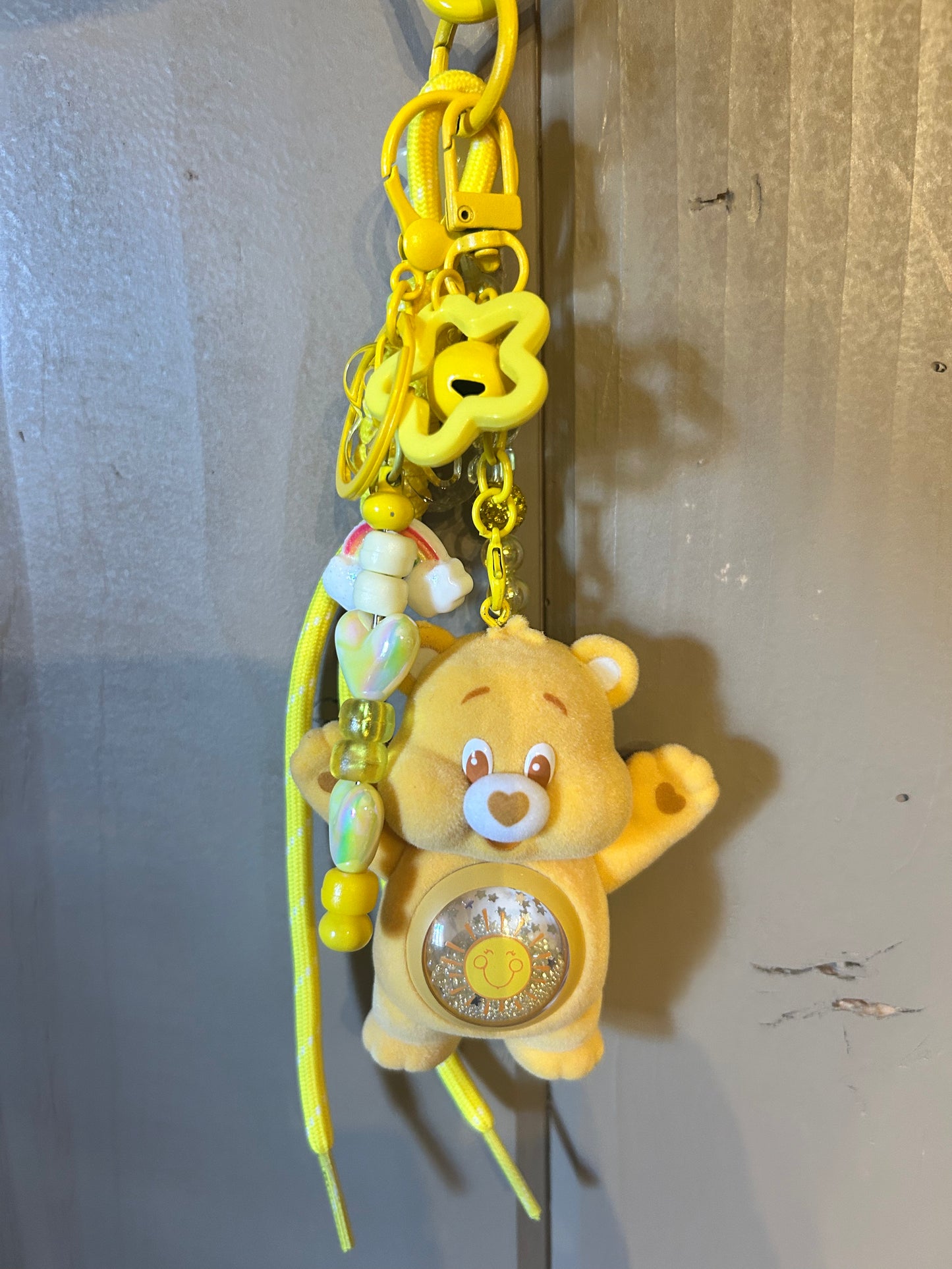 Care Bears Keychain w/Charms