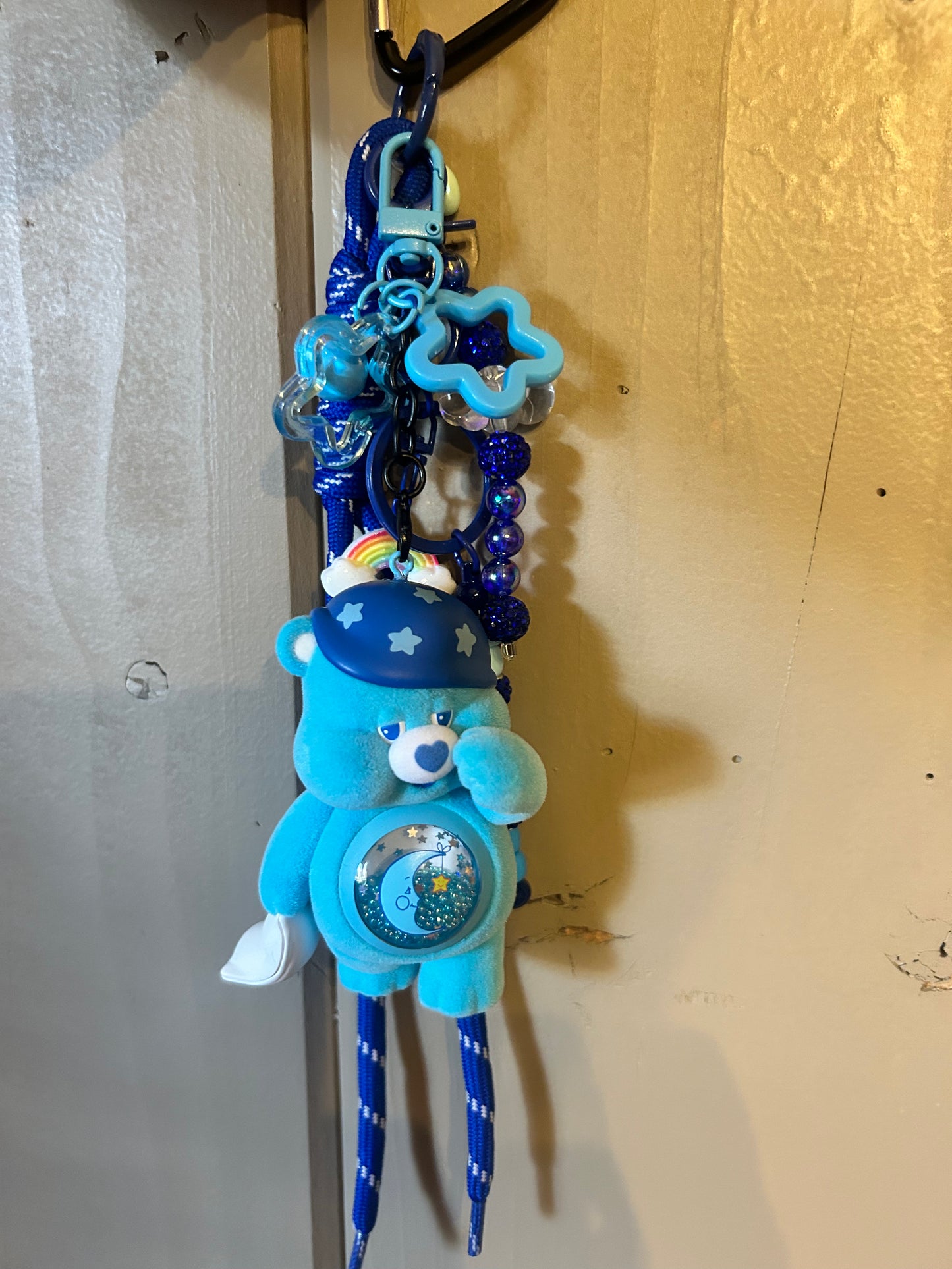 Care Bears Keychain w/Charms