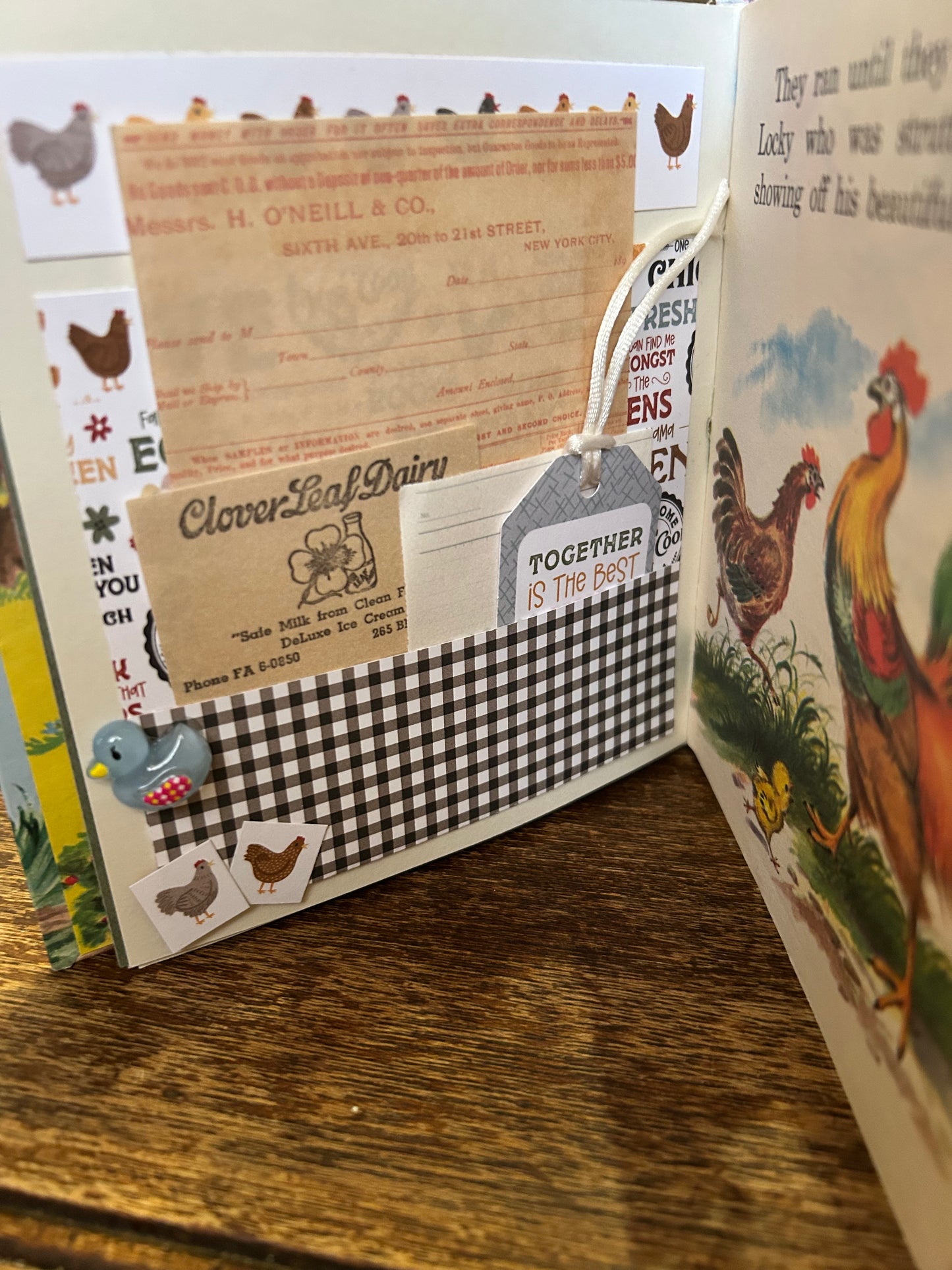 Chicken Little Junk Journal