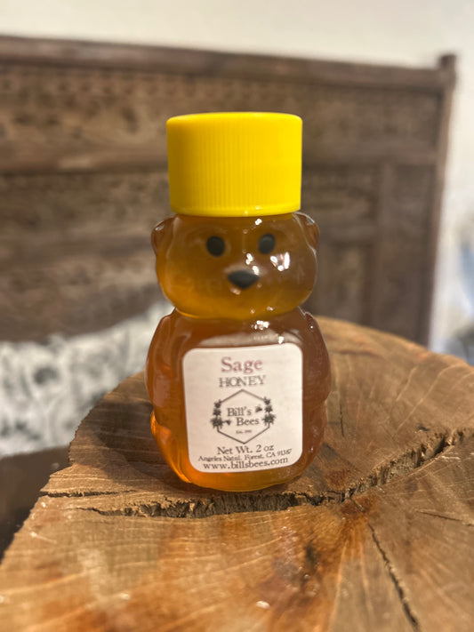 2 oz Honey in Mini Bear Bottle