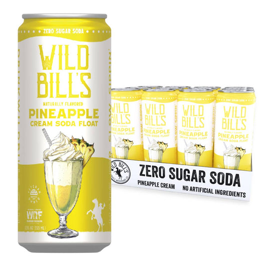 Pineapple: Zero Sugar Soda Can