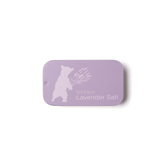 Lavender Sea Salt Tin – Perfect Gift, Cute Travel Size, 0.46