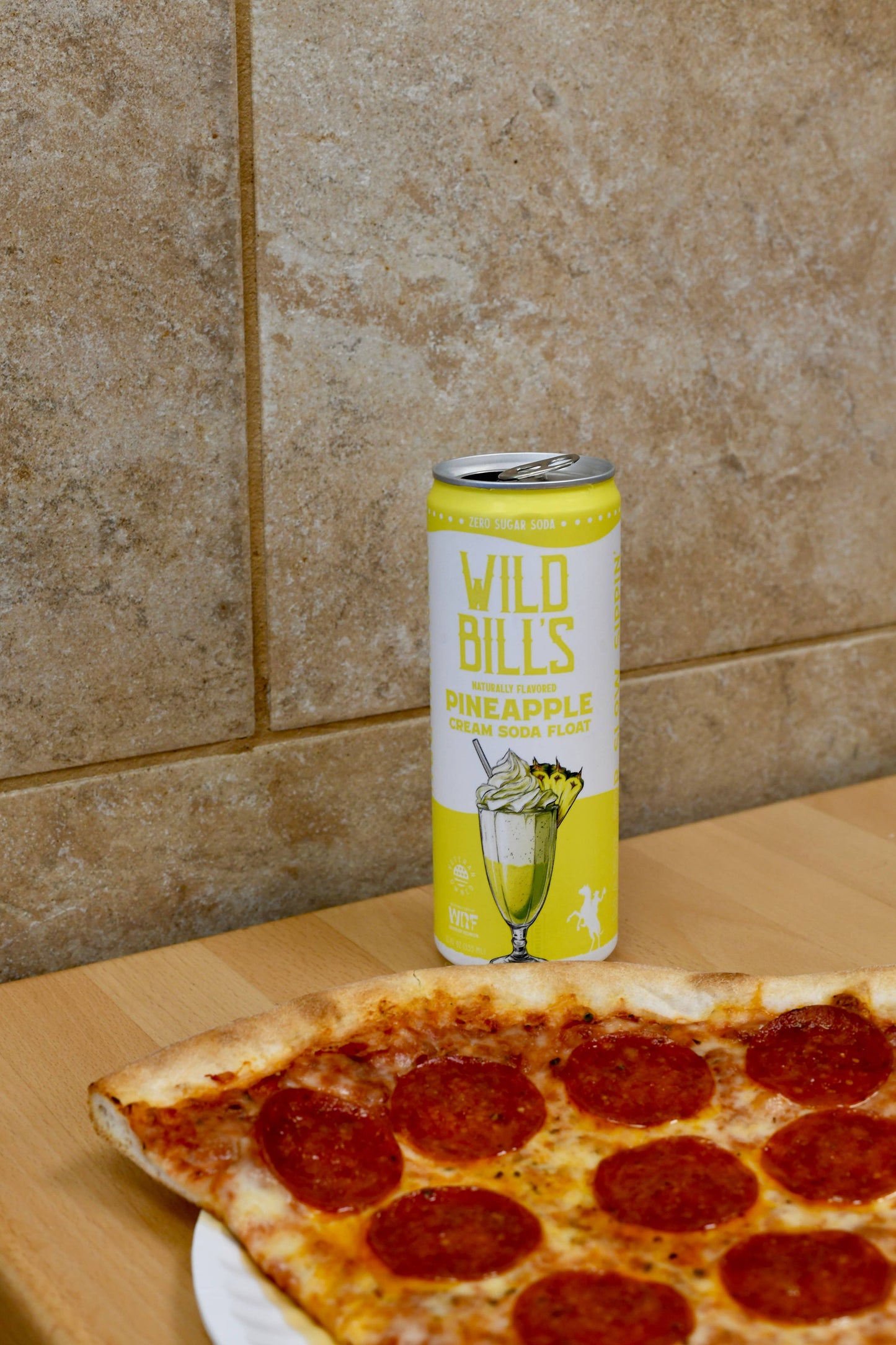 Pineapple: Zero Sugar Soda Can