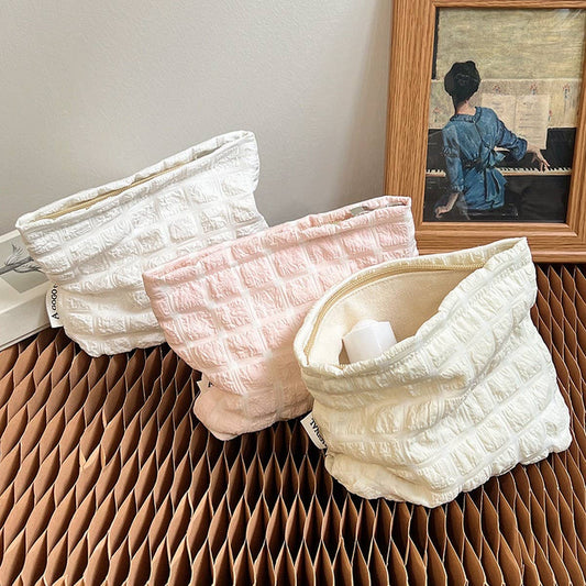 Mini Cloud Cosmetic Bag Square Travel Pouch